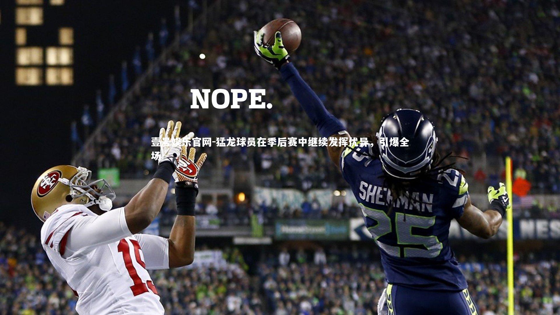 猛龙球员在季后赛中继续发挥优异，引爆全场